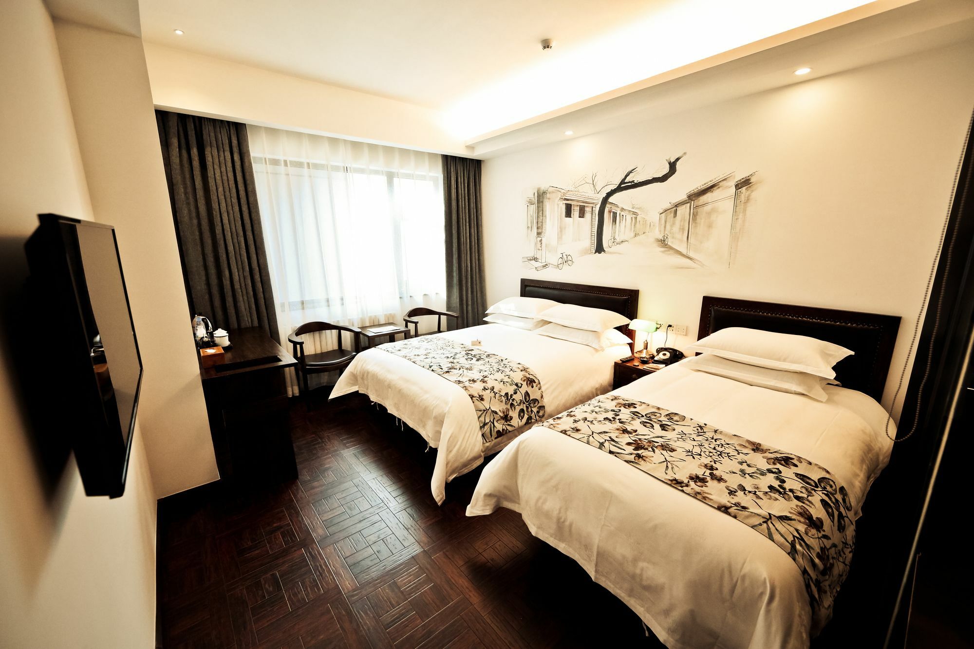Nost Algia Hotel Near Beijing Panjiayuan Antique Market- Beijing Happy Valley, Cbd, China Zun And Sanlitun, Tian'Anmen Square, Free Ice Cream, Mineral Water, Coffee, Snacks And Laundry Service, Free Gymnastic, English Communication Well ภายนอก รูปภาพ